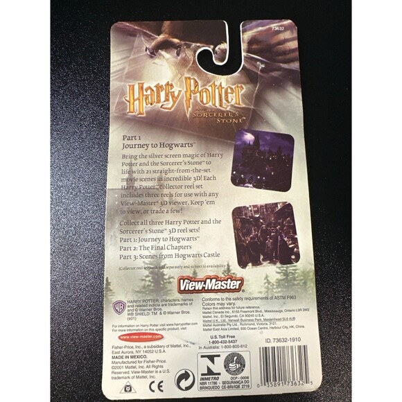 Harry Potter View-Master Journey to Hogwarts Part 1 Reels - Picture 4 of 6